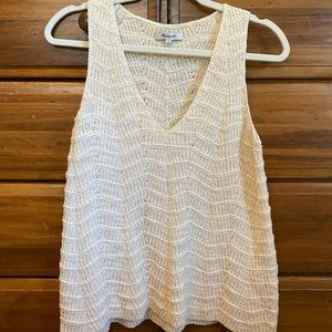 Sleeveless Madewell top